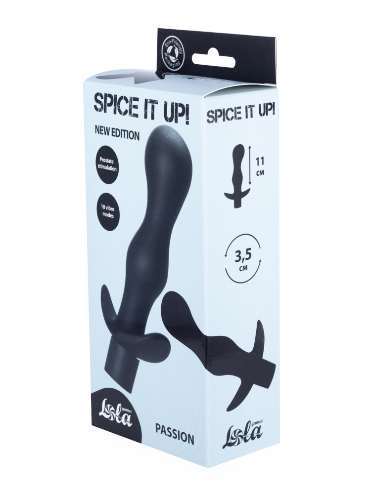 8004-02 Анальная пробка с вибратором Spice it up