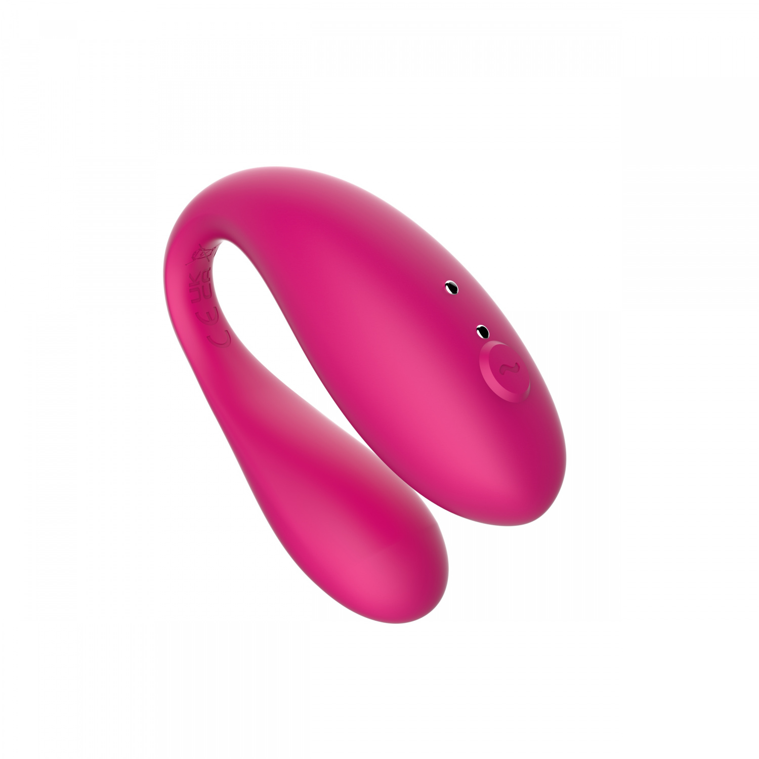 AM-002P Парный вибромассажер TWIN Pink с управлением через приложение