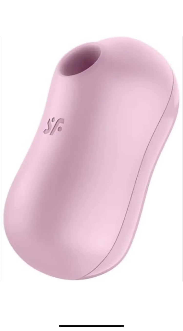 037226 Satisfyer  CottonCandy Вакуумный стимулятор с вибрацией